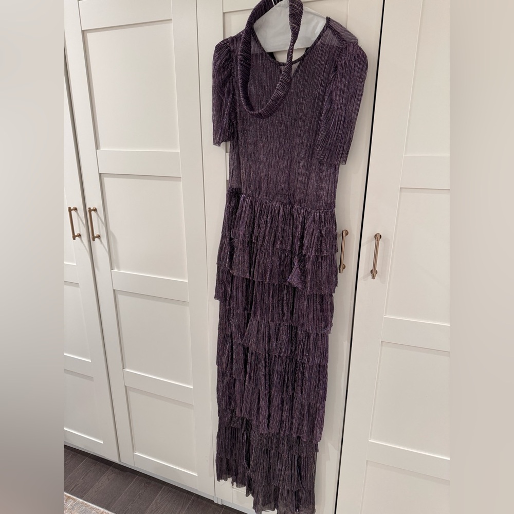 Sabina Musayev Metallic Gown
